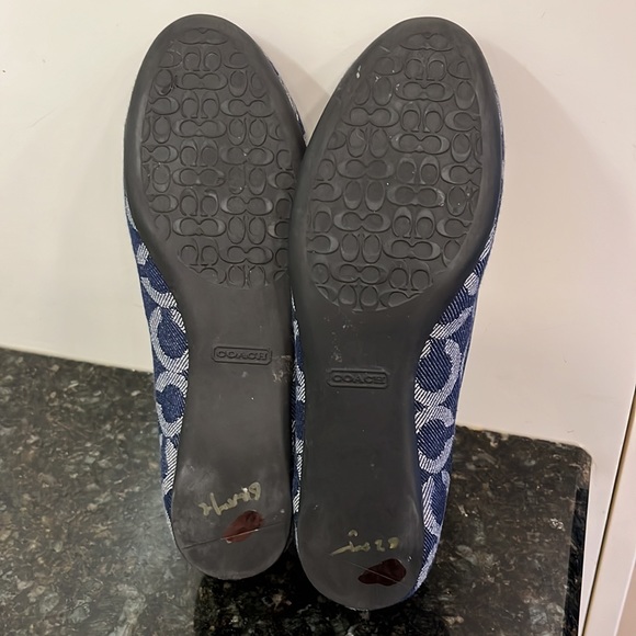 Coach monogram ballet flats, Adessa, size 6.5 - Picture 9 of 11